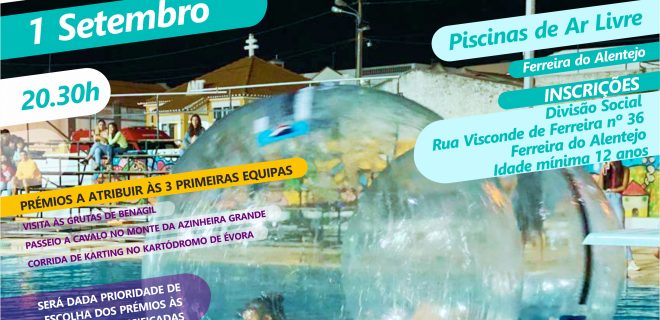 (Português) Jogos Aquáticos na Piscina Municipal