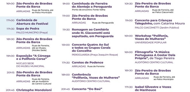 PROGRAMA COMPLETO | Festival Giacometti