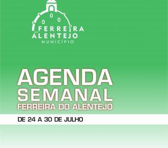 Agenda Semanal | De 24 a 30 de julho