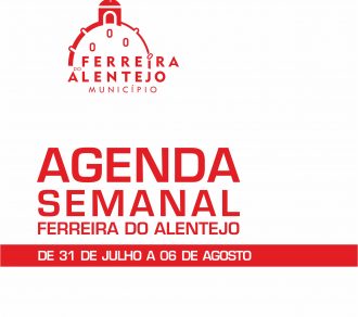 Agenda Semanal | De 31 de julho a 6 de agosto