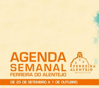 Agenda Semanal | De 25 de setembro a 1 de outubro