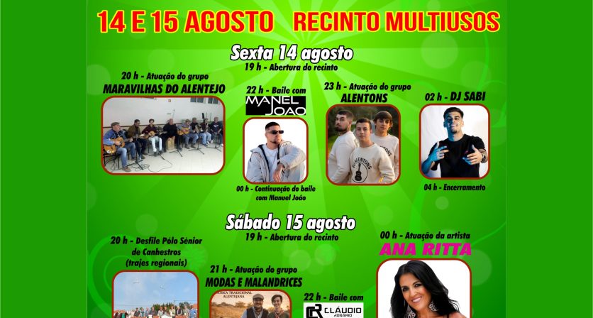 (Português) Agenda Semanal | De 6 a 13 de agosto 1