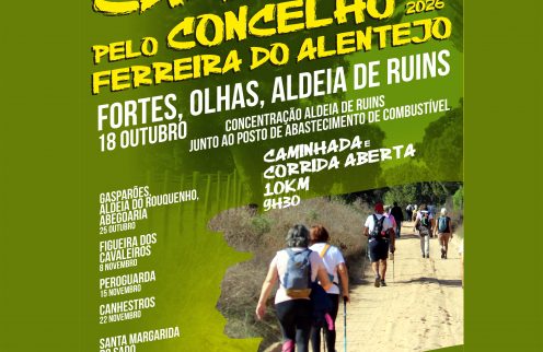 (Português) Caminhar pelo Concelho em Fortes, Olhas e Aldeia de Ruins