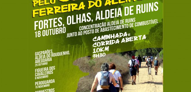 Caminhar pelo Concelho em Fortes, Olhas e Aldeia de Ruins
